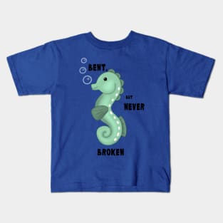 Scoliosis Seahorse Kids T-Shirt